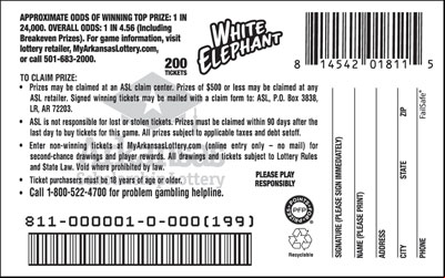 White Elephant - Game No. 811