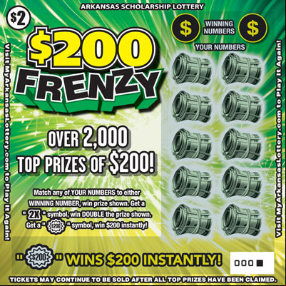 $200 Frenzy - Game No. 821
