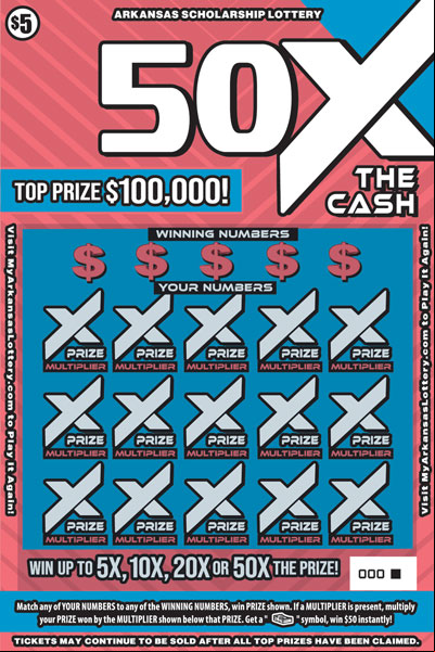 50X the Cash - Game No. 831