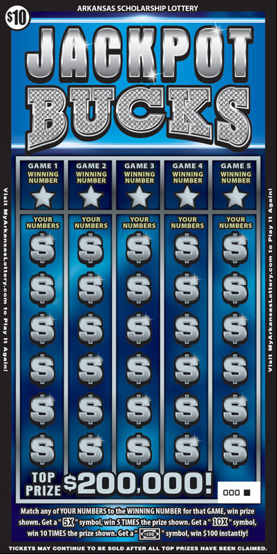 Jackpot Bucks - Game No. 842