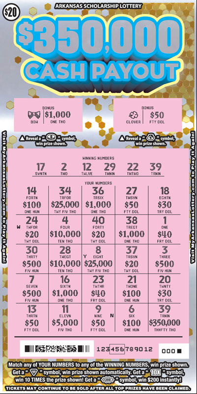 $350,000 Payout - Game No. 802 - Uncovered $350,000 Payout - Game No. 802