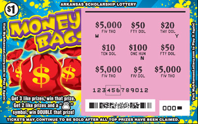 Money Bags - Game No. 843 - Uncovered Money Bags - Game No. 843